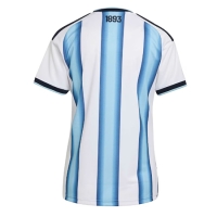 Camiseta Argentina Primera Equipación Replica Mundial 2026 para mujer mangas cortas